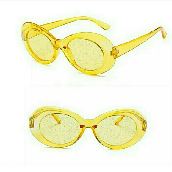 Glitter 90's Sunglasses  Cobain y2k accessories - Picture 2 of 5